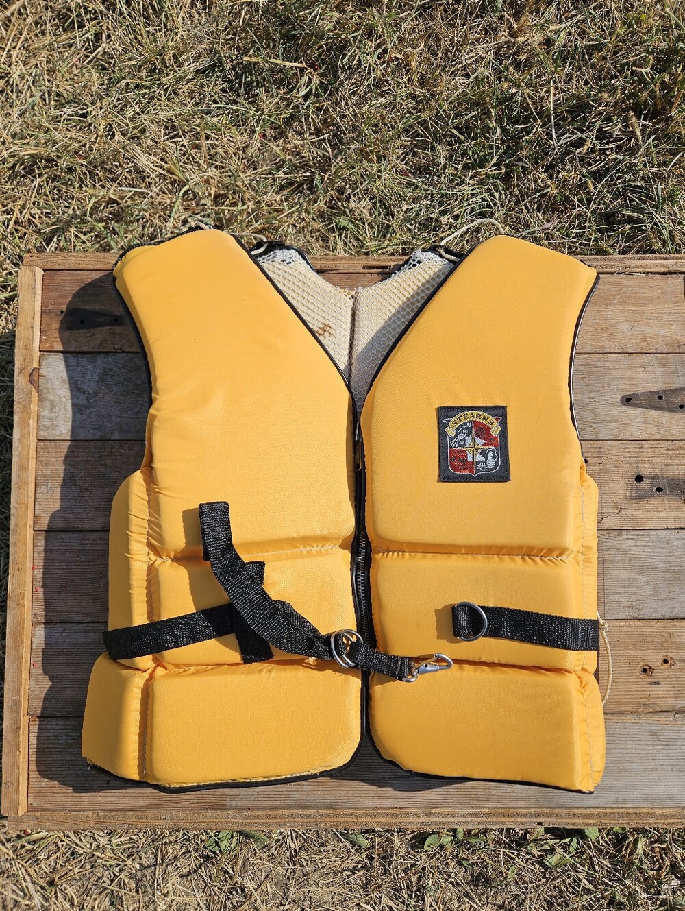 Vintage Stearns Sans-Souci Type III Life Jacket Vest Adult Small PFD Ski